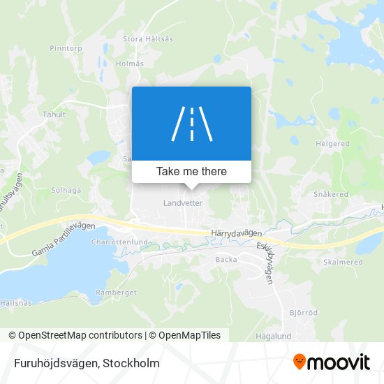 Furuhöjdsvägen map