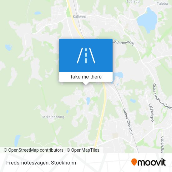 Fredsmötesvägen map
