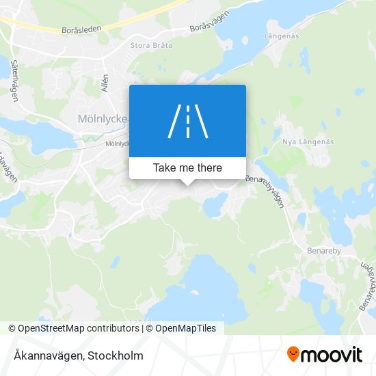 Åkannavägen map