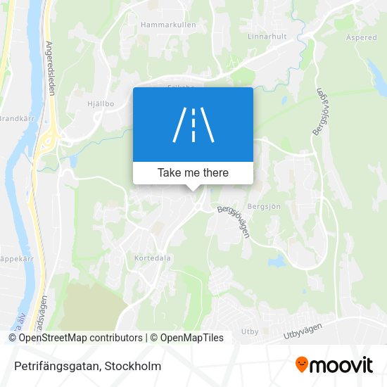 Petrifängsgatan map