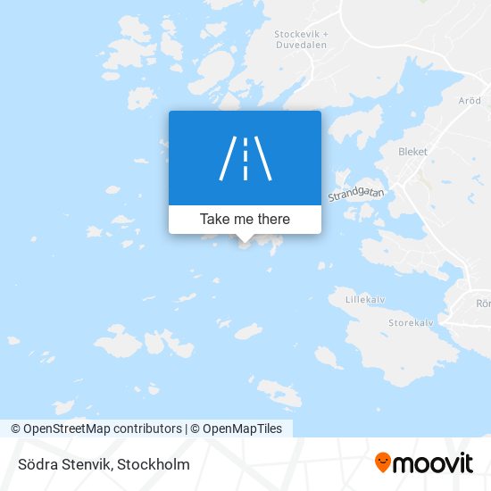 Södra Stenvik map