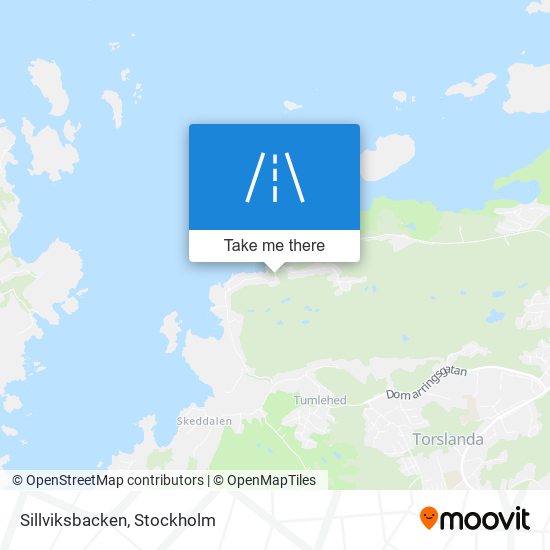 Sillviksbacken map