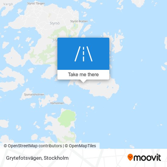 Grytefotsvägen map