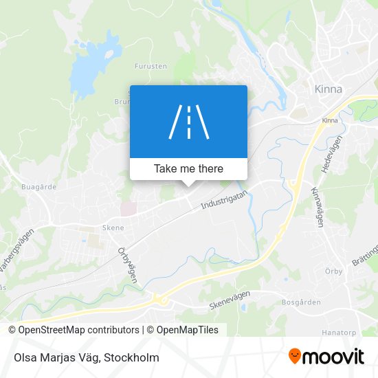 Olsa Marjas Väg map