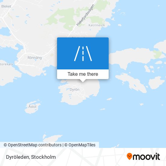 Dyröleden map