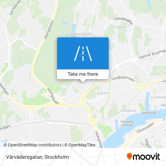 Vårvädersgatan map