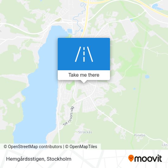Hemgårdsstigen map