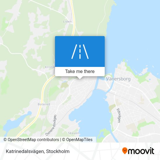 Katrinedalsvägen map