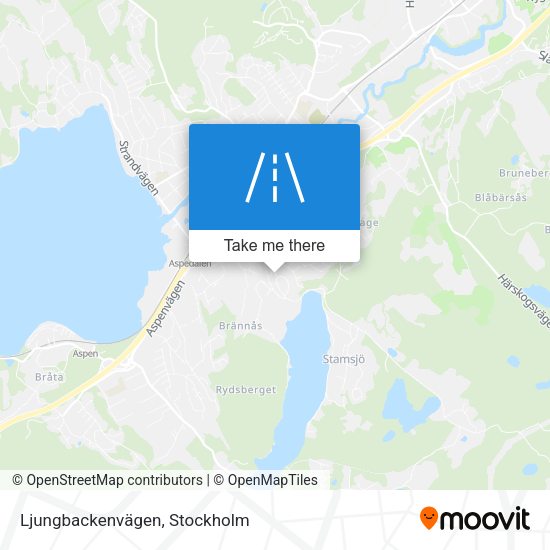 Ljungbackenvägen map