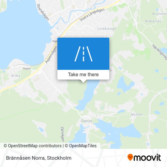 Brännåsen Norra map