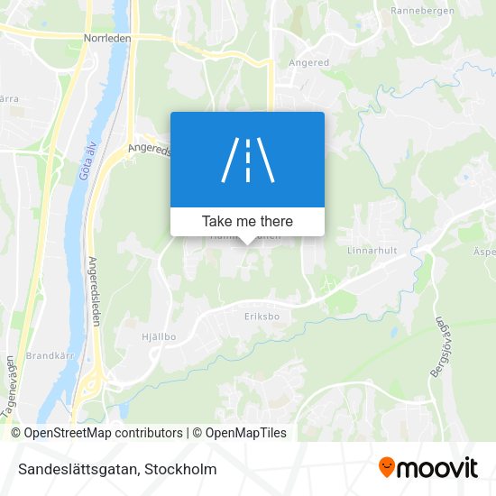 Sandeslättsgatan map