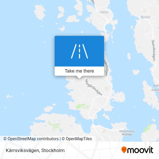 Kärrsviksvägen map