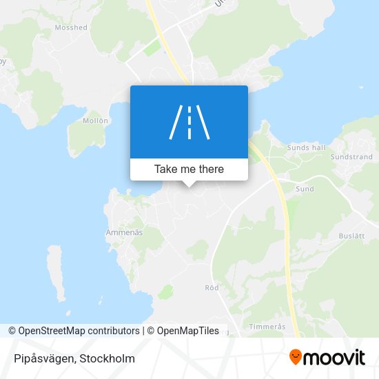 Pipåsvägen map