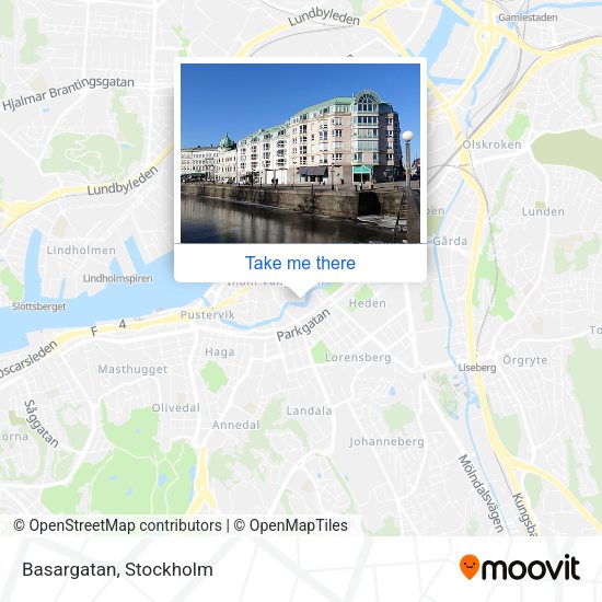 Basargatan map