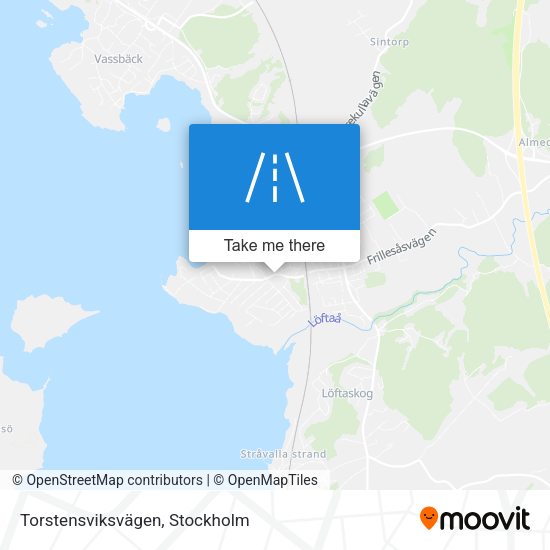 Torstensviksvägen map