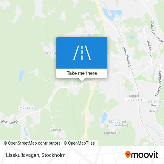 Lisskullavägen map