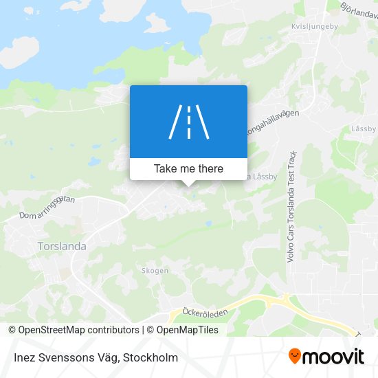 Inez Svenssons Väg map