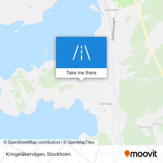 Kringelåkervägen map