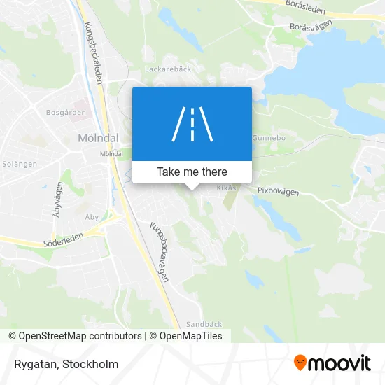 Rygatan map