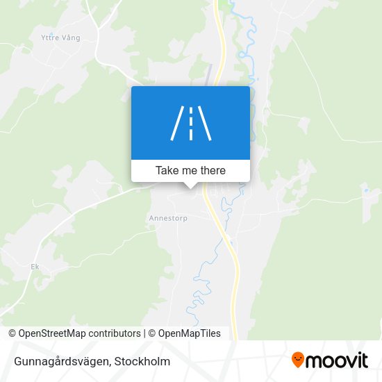 Gunnagårdsvägen map