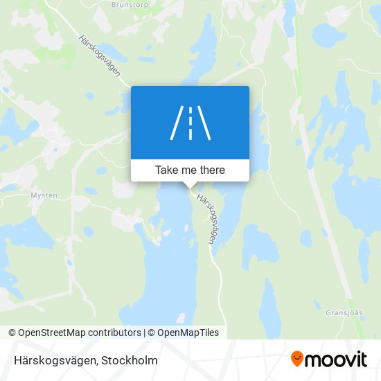 Härskogsvägen map