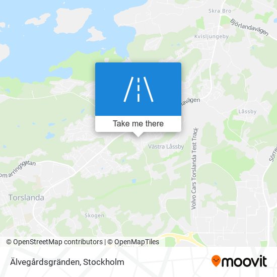 Älvegårdsgränden map