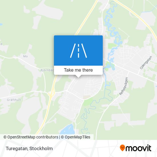 Turegatan map