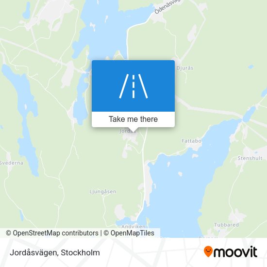 Jordåsvägen map