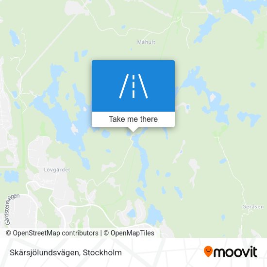 Skärsjölundsvägen map