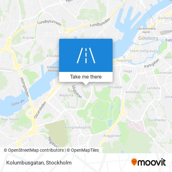 Kolumbusgatan map