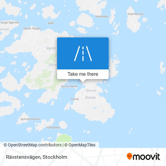 Rävstensvägen map