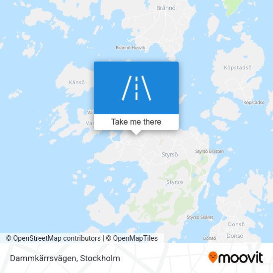 Dammkärrsvägen map