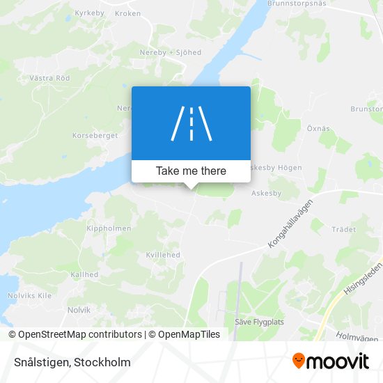 Snålstigen map