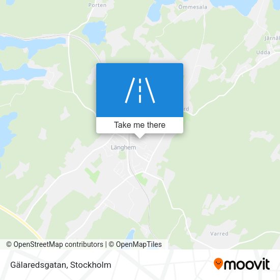Gälaredsgatan map