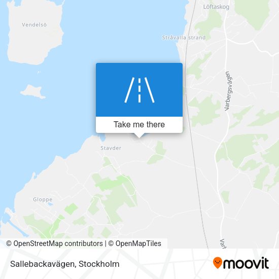 Sallebackavägen map