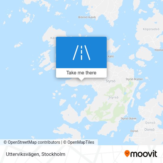 Utterviksvägen map