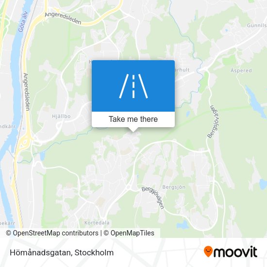 Hömånadsgatan map