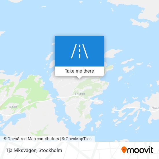 Tjällviksvägen map