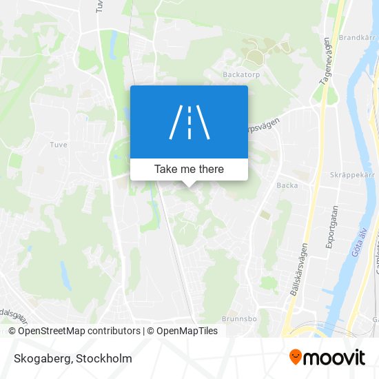 Skogaberg map