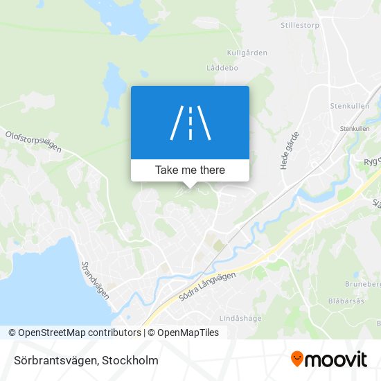 Sörbrantsvägen map