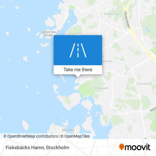 Fiskebäcks Hamn map