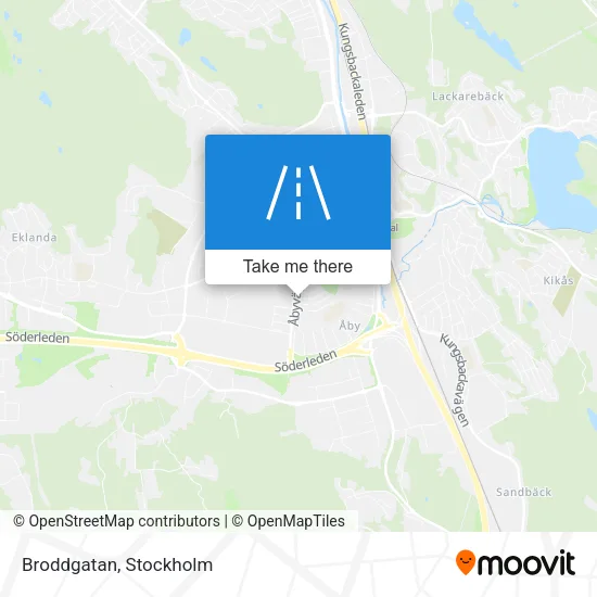 Broddgatan map