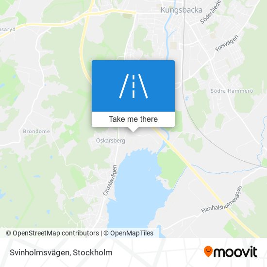 Svinholmsvägen map