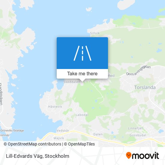 Lill-Edvards Väg map