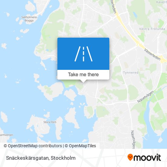 Snäckeskärsgatan map