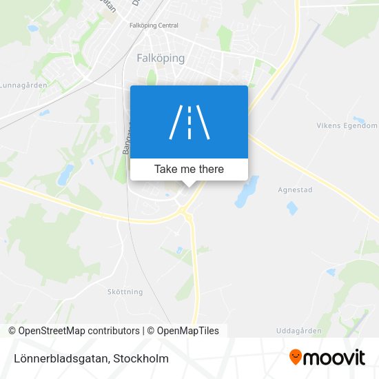 Lönnerbladsgatan map