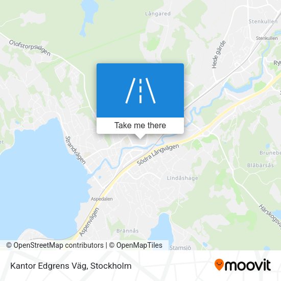 Kantor Edgrens Väg map