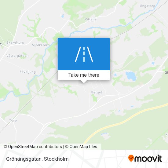 Grönängsgatan map