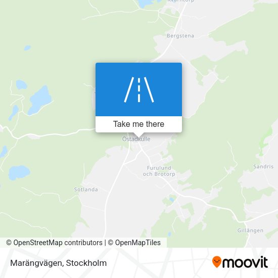 Marängvägen map