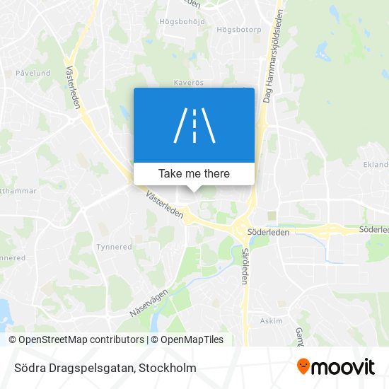 Södra Dragspelsgatan map